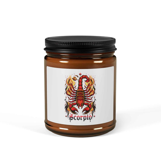 Scorpio Scented Soy Candle — Scorpio Zodiac Soy Candle