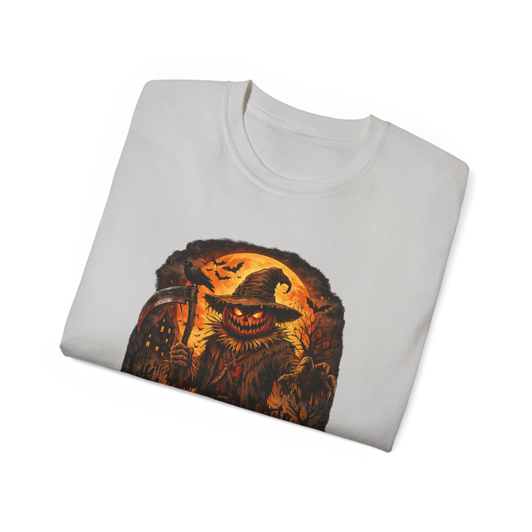 Scarecrow Halloween graphic T-shirt by Teeology Clothing