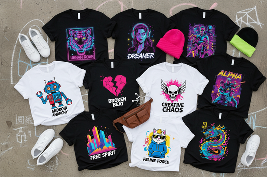 Women's graphic tee streetwear style guide by Teeology Clothing
