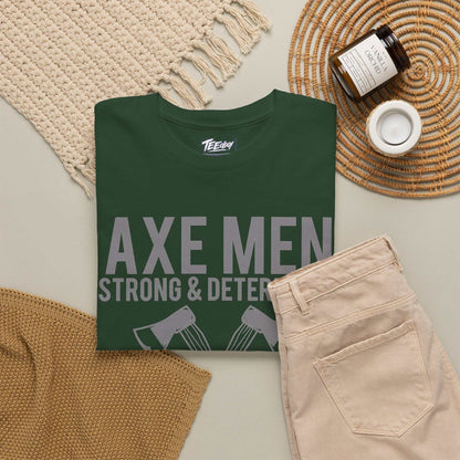 A Man's Man vintage axes graphic T-shirt by Teeology Clothing