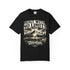 Built With No Limits mountain graphic T-shirt by Teeology Clothing