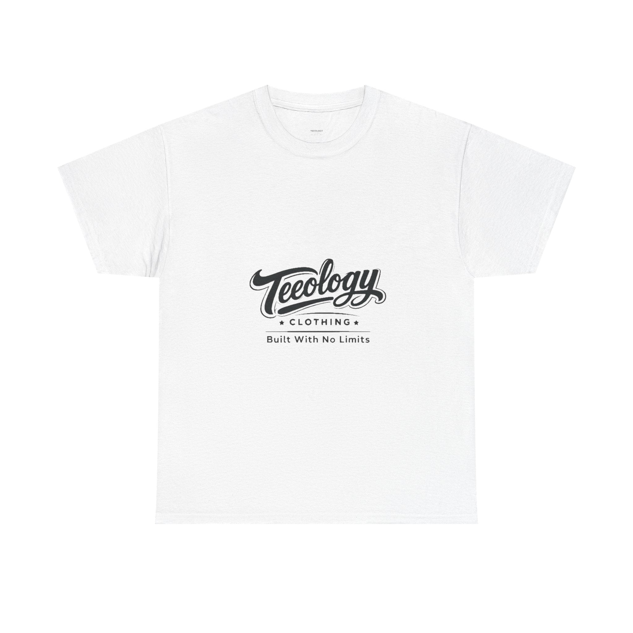 Built With No Limits classic graphic T-shirt by Teeology Clothing