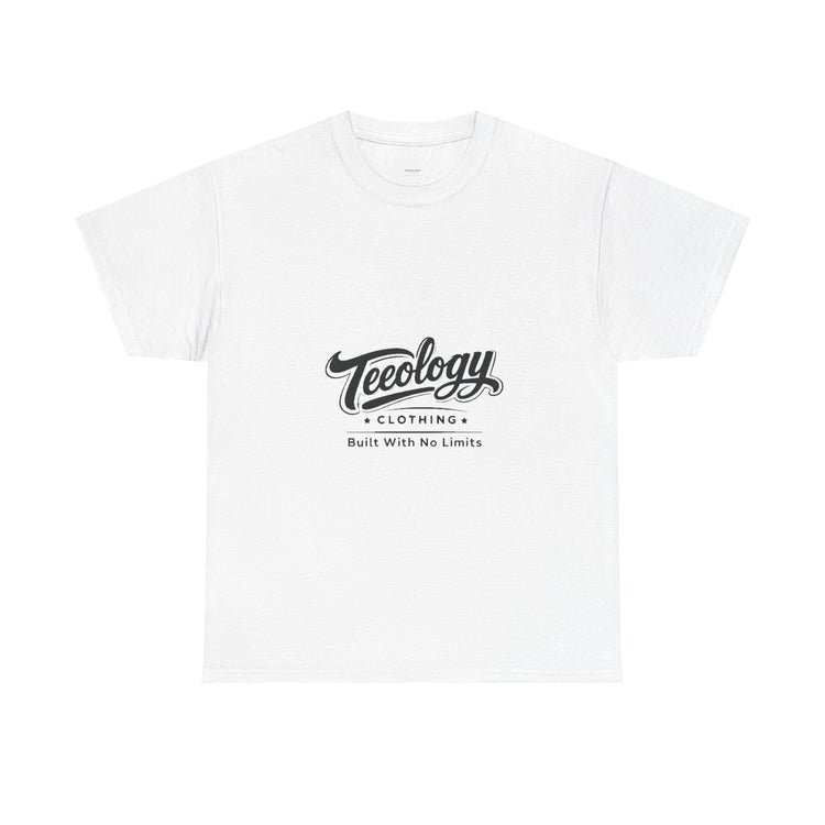 Built With No Limits classic graphic T-shirt by Teeology Clothing