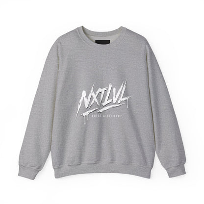 NTLVL Built Different graphic crewneck sweatshirt by Teeology Clothing