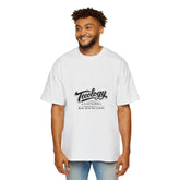 Built With No Limits oversized graphic T-shirt by Teeology Clothing