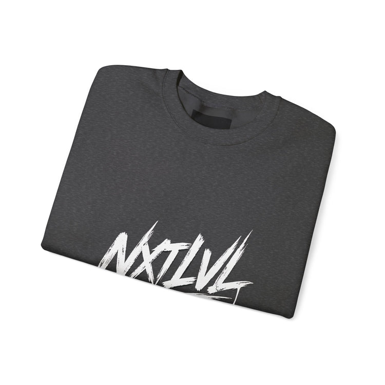 NTLVL Built Different graphic crewneck sweatshirt by Teeology Clothing