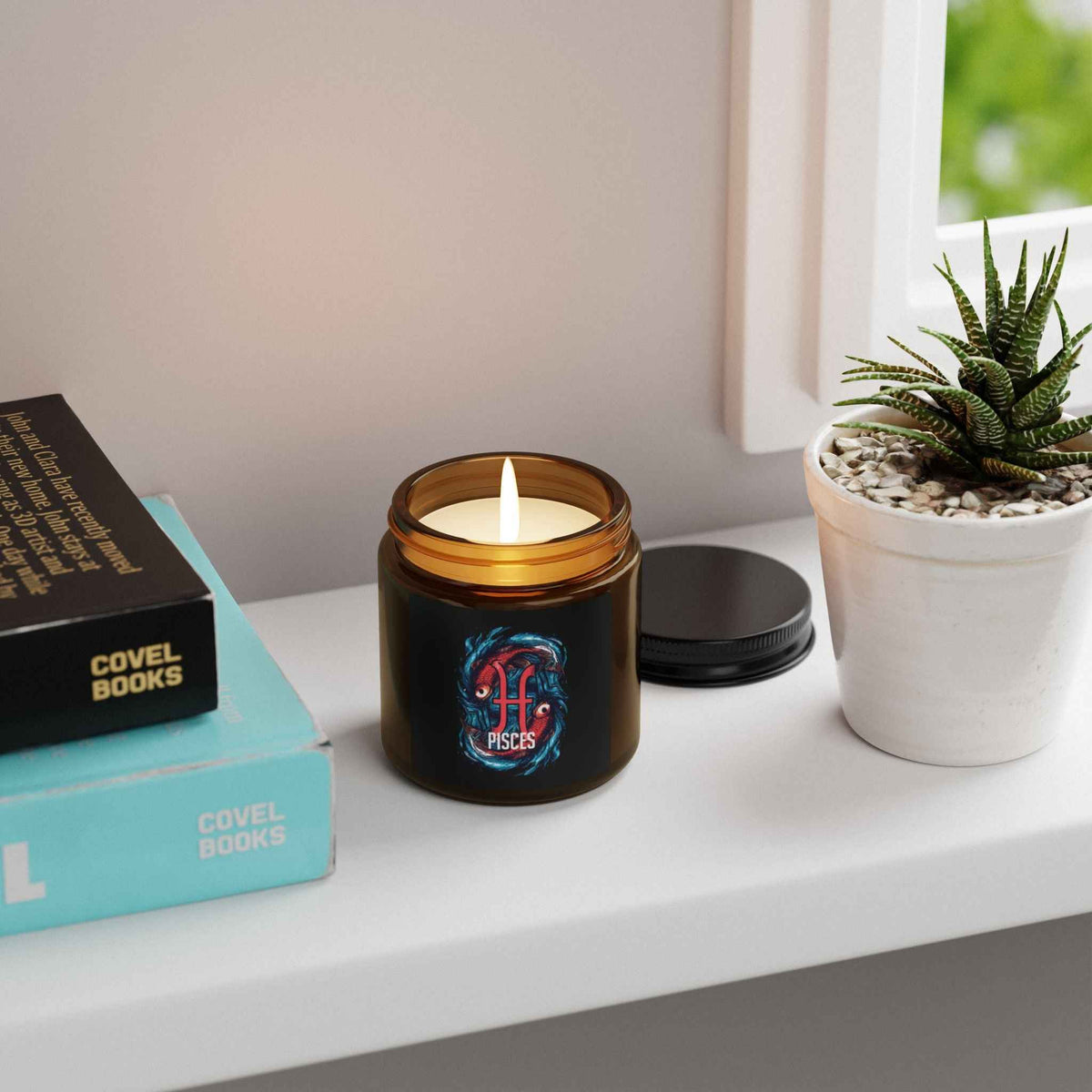 Pisces Soy Candle — Pisces Zodiac Soy Candle 