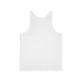 Teeology Logo Tank Top — Red Retro Graphic Jersey Tank