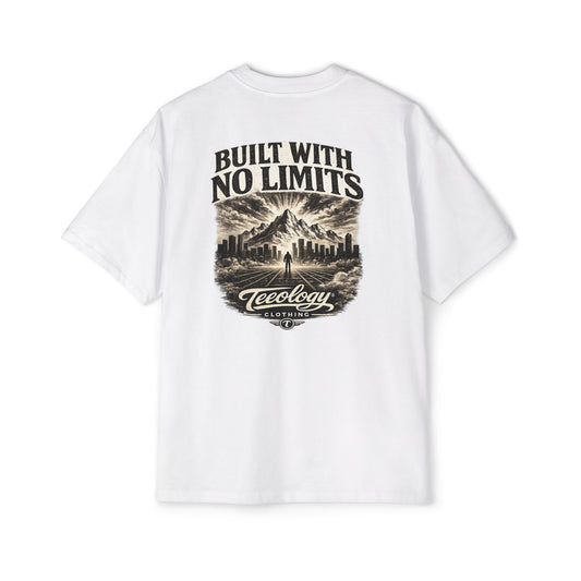 Built With No Limits oversized graphic T-shirt by Teeology Clothing