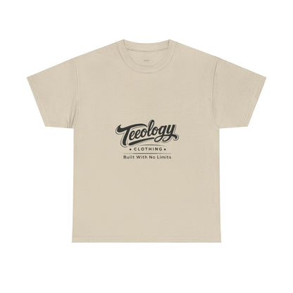 Built With No Limits classic graphic T-shirt by Teeology Clothing