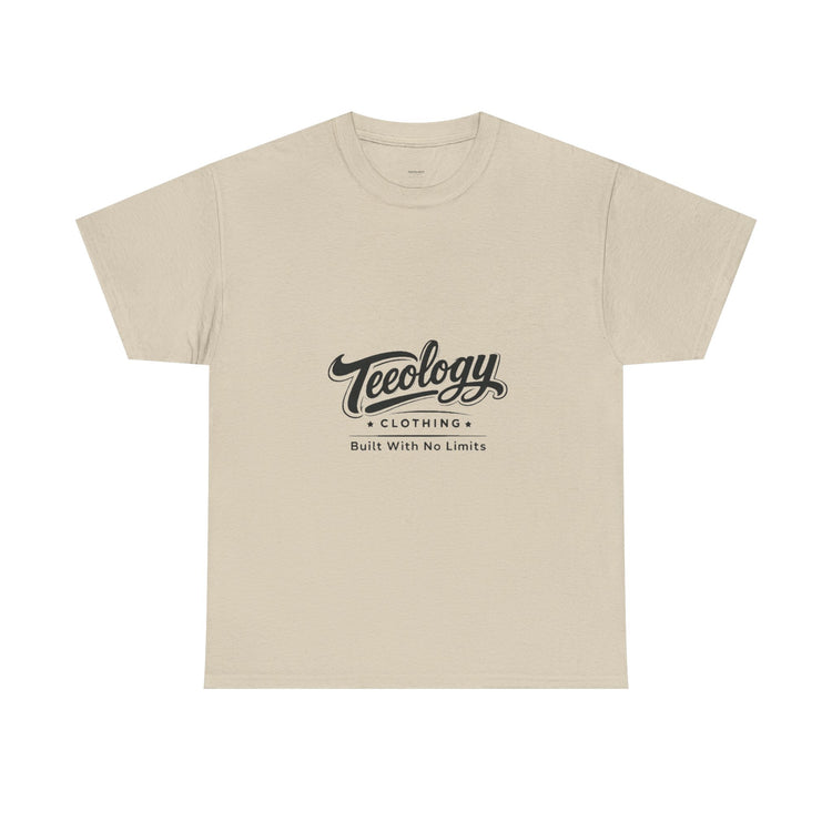 Built With No Limits classic graphic T-shirt by Teeology Clothing