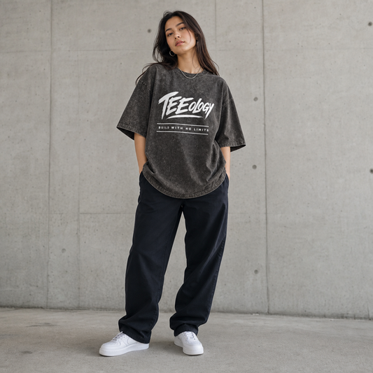 TEEology Build With No Limits unisex graphic T-shirt product view 1