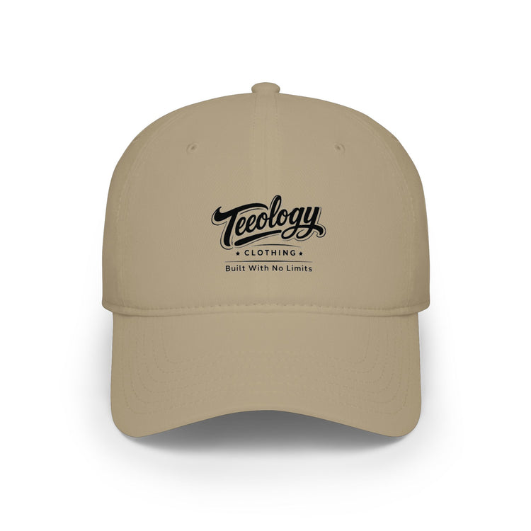 Teeology Clothing embroidered low profile cap