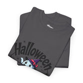 Ghost and jack-o’-lantern Halloween T-shirt by Teeology Clothing