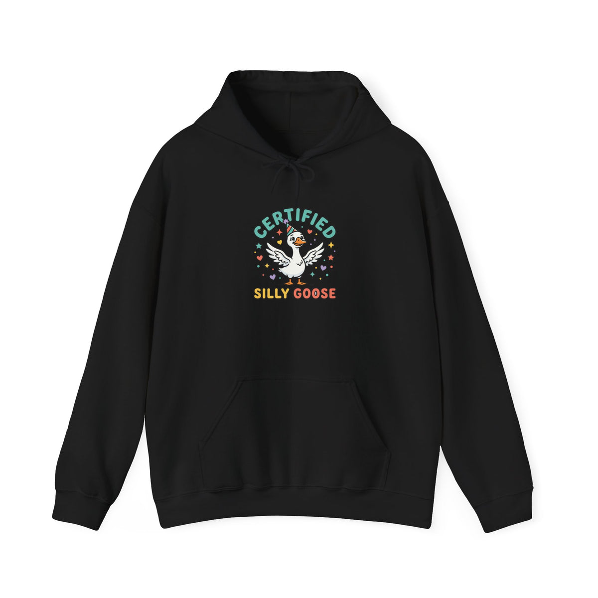 Certified Silly Goose graphic hoodie by Teeology Clothing