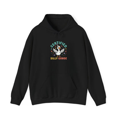 Certified Silly Goose graphic hoodie by Teeology Clothing
