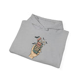Bats in My Phone Halloween graphic hoodie by Teeology Clothing