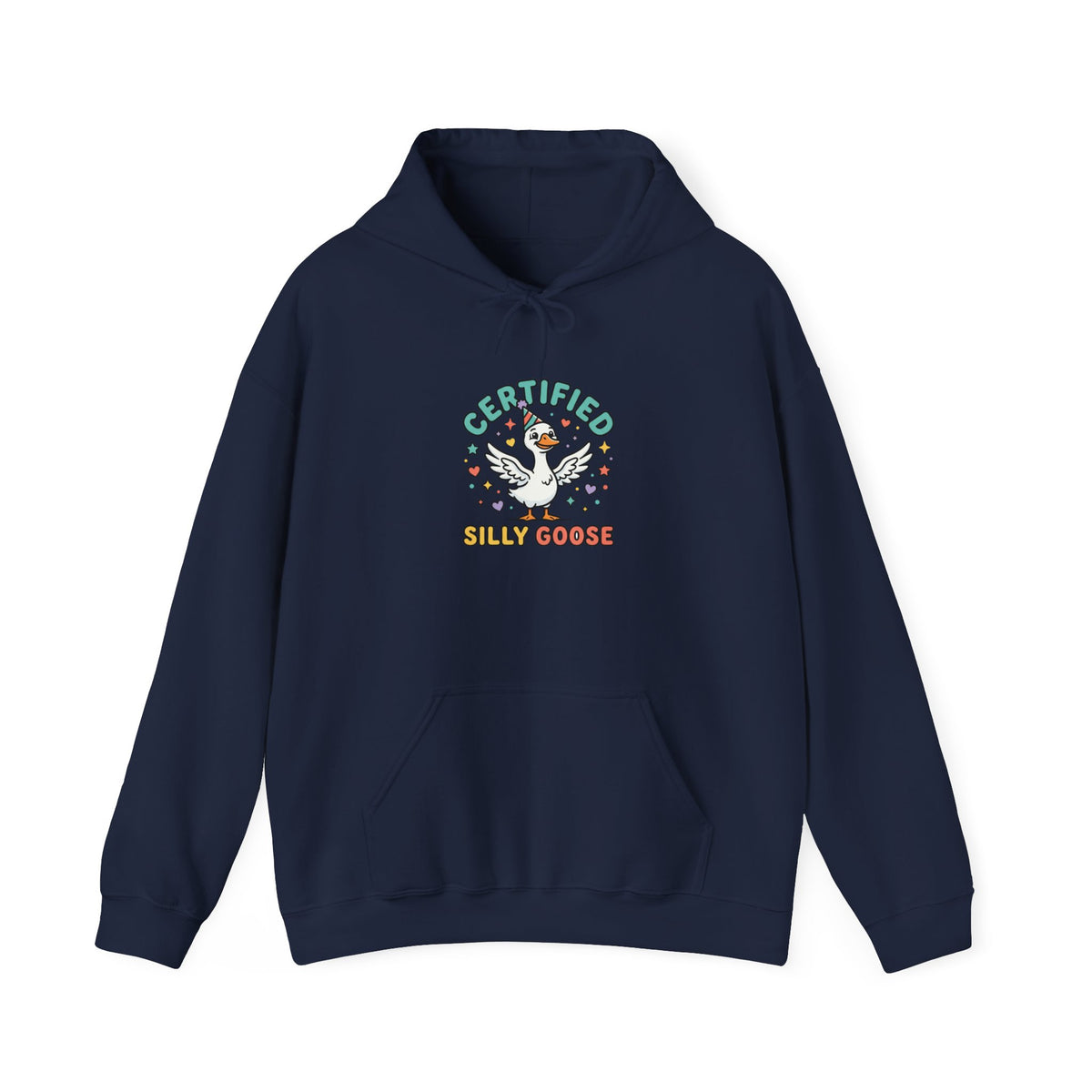 Certified Silly Goose graphic hoodie by Teeology Clothing