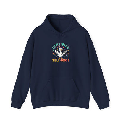 Certified Silly Goose graphic hoodie by Teeology Clothing