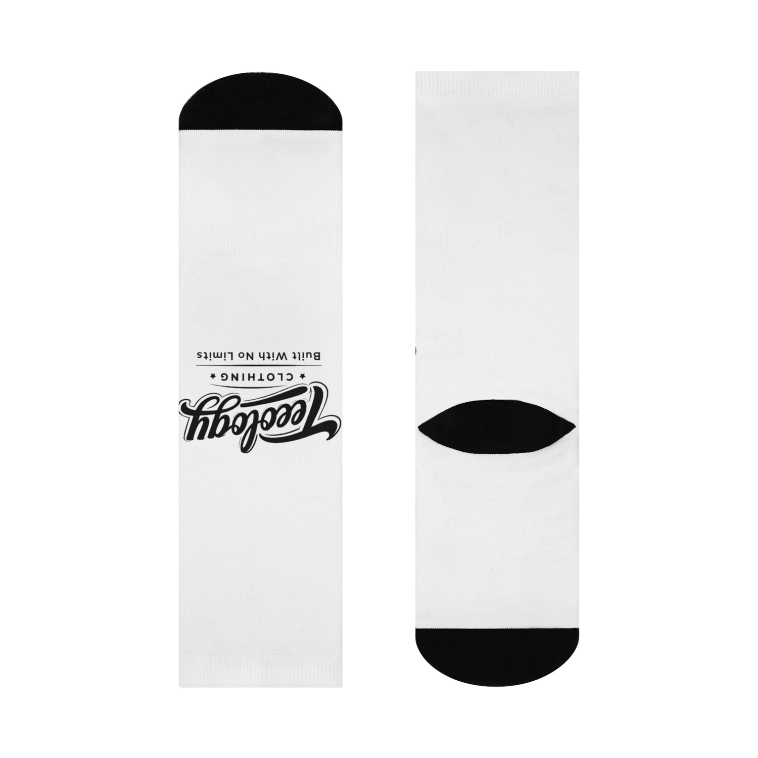 Teeology logo cushioned crew socks