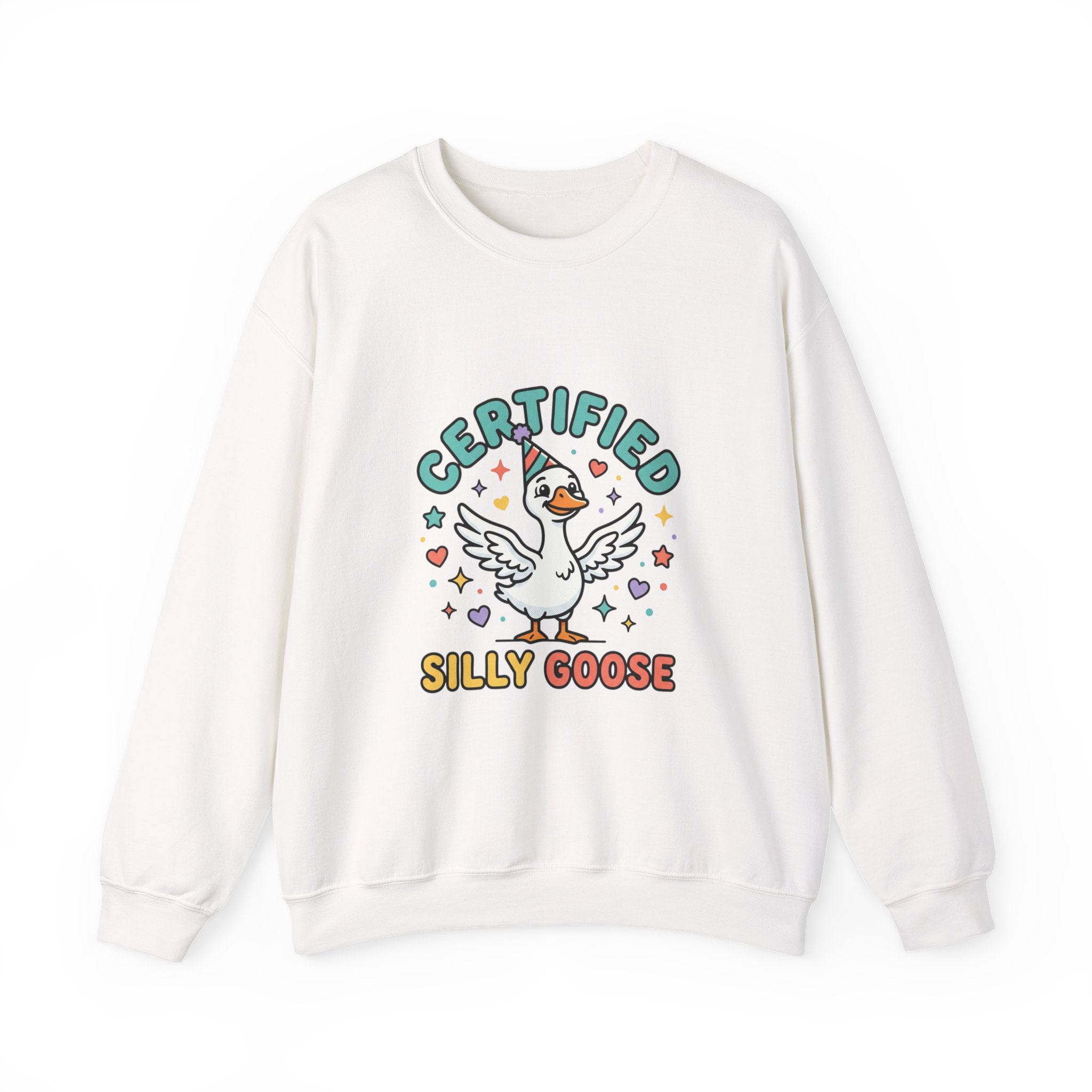 Certified Silly Goose graphic sweatshirt by Teeology Clothing