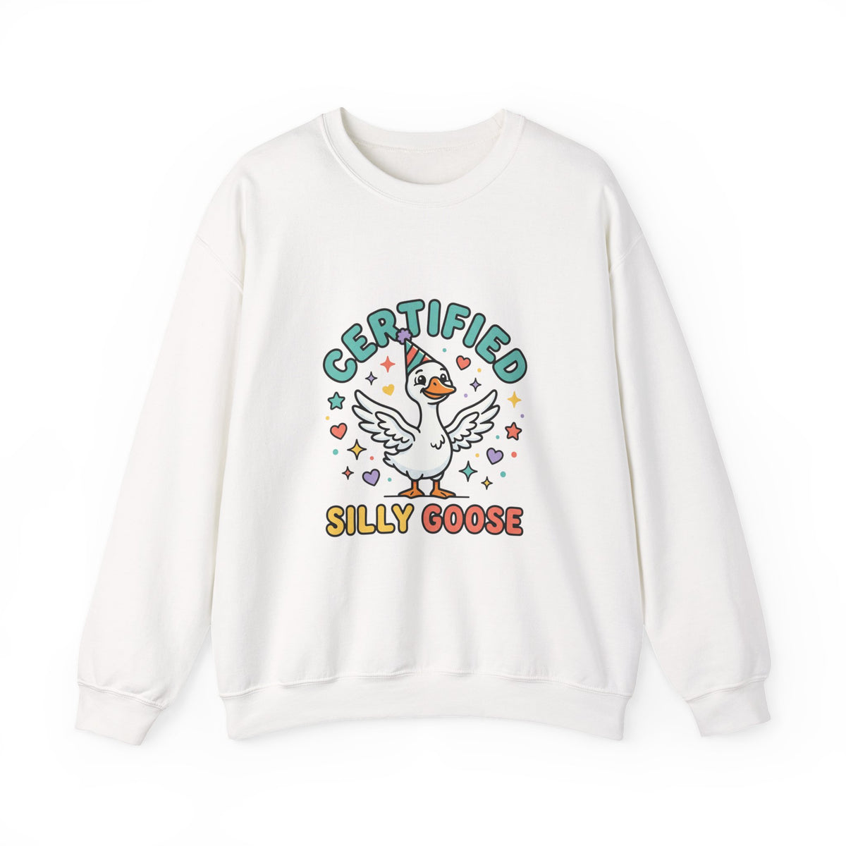 Certified Silly Goose graphic sweatshirt by Teeology Clothing