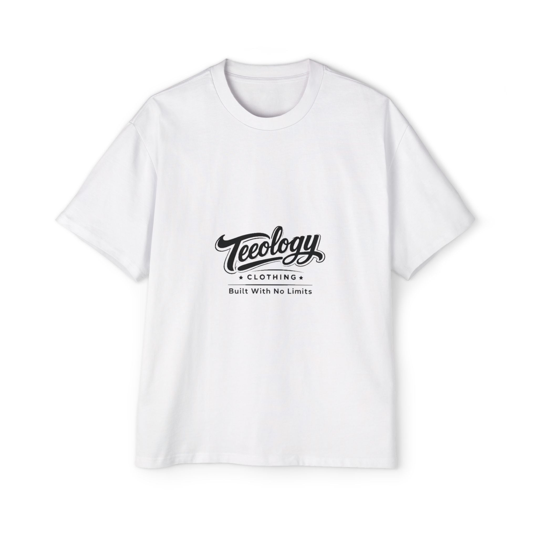 Built With No Limits oversized graphic T-shirt by Teeology Clothing