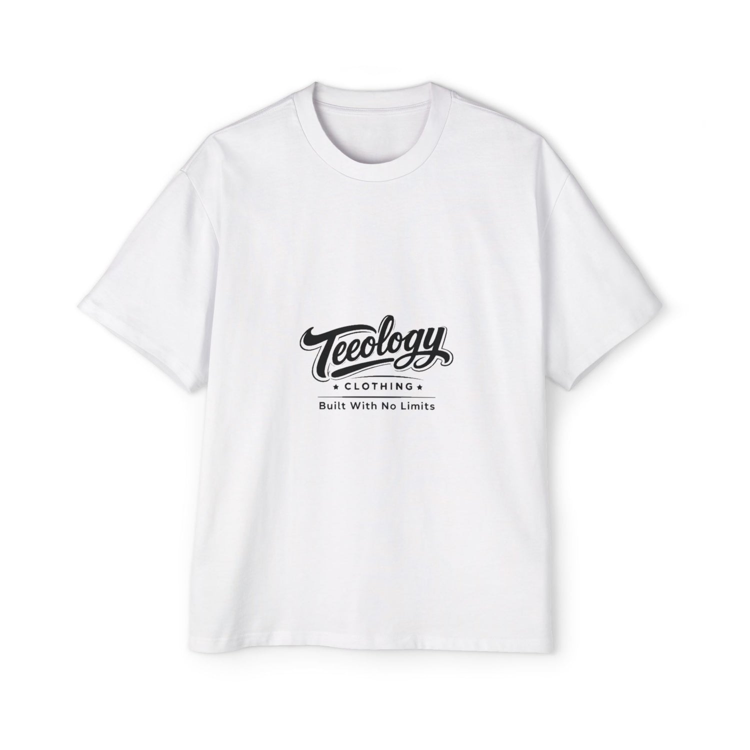 Built With No Limits oversized graphic T-shirt by Teeology Clothing