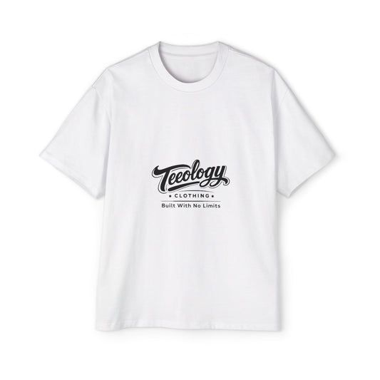 Tee — 'Teeology: Built With No Limits' Oversized Graphic Tee