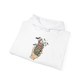 Bats in My Phone Halloween graphic hoodie by Teeology Clothing