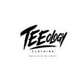 Teeology Logo Kiss-Cut Sticker — Bold Brush Script Laptop Decal
