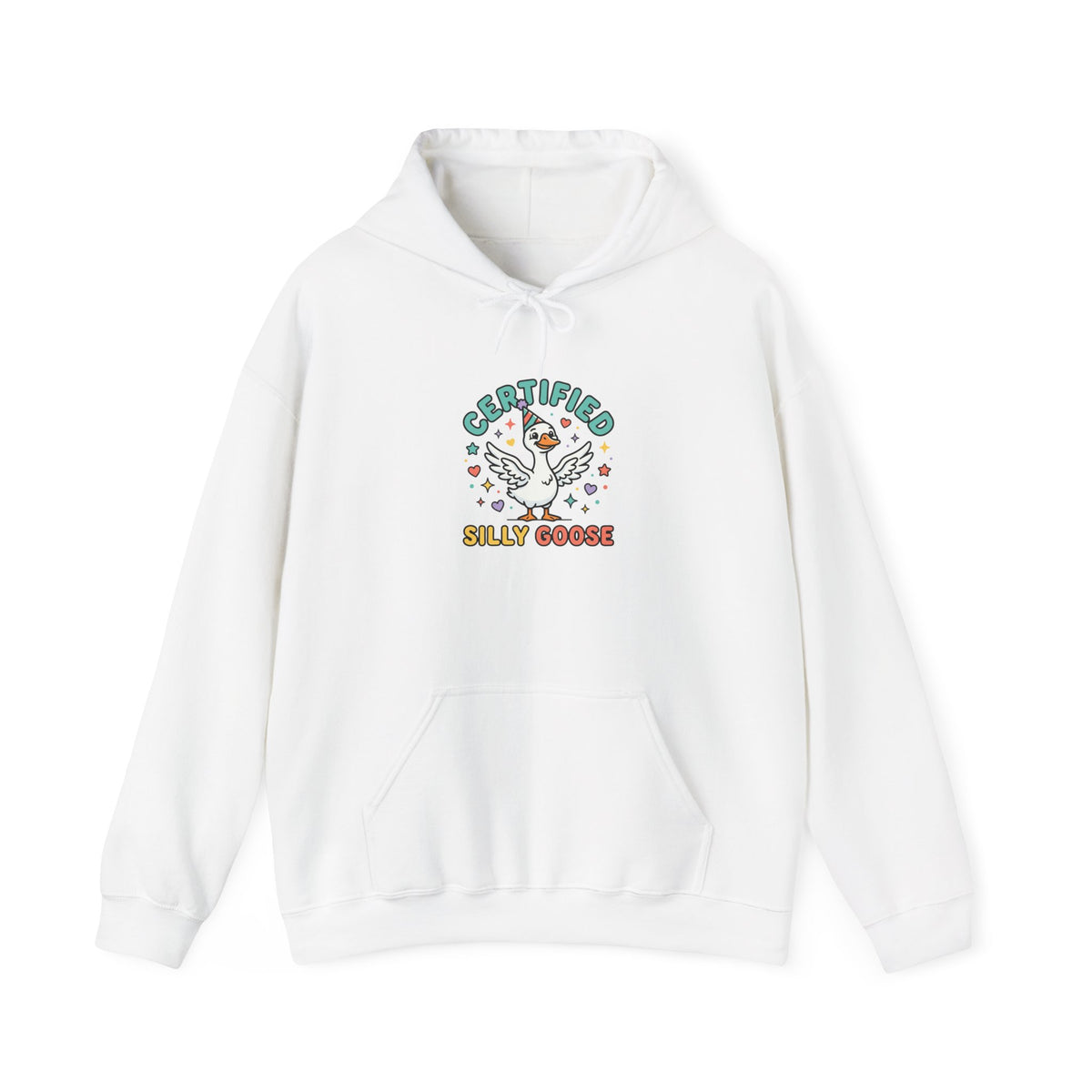Certified Silly Goose graphic hoodie by Teeology Clothing