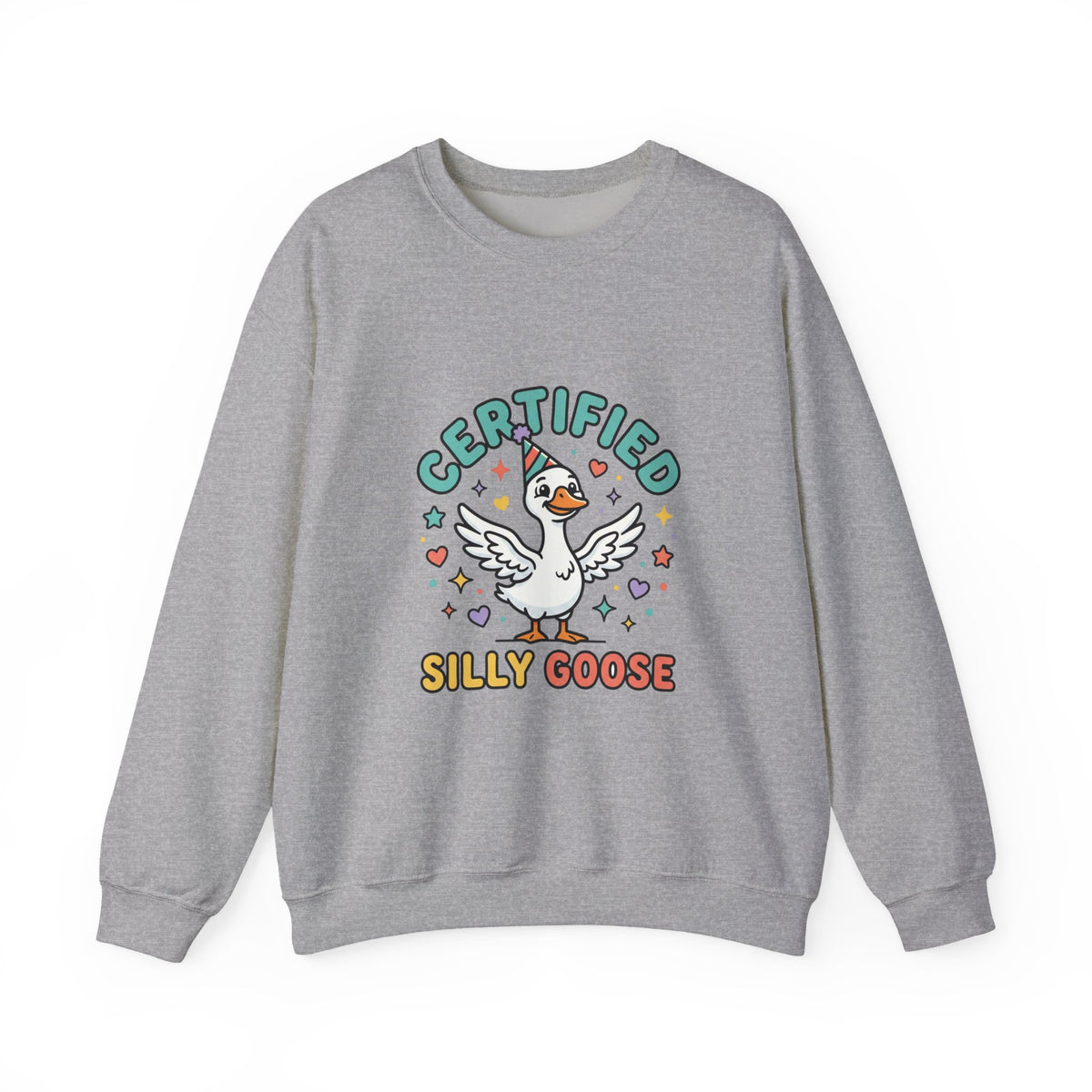 Certified Silly Goose graphic sweatshirt by Teeology Clothing