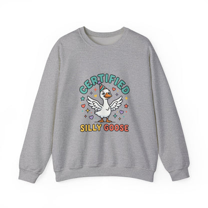 Certified Silly Goose graphic sweatshirt by Teeology Clothing