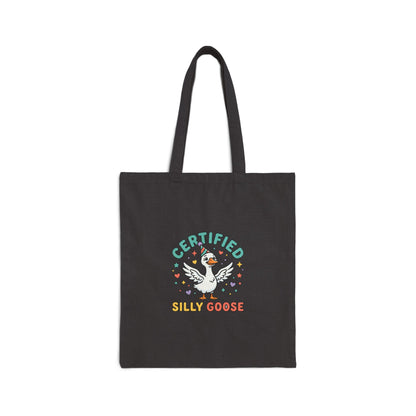 Certified Silly Goose graphic tote bag by Teeology Clothing