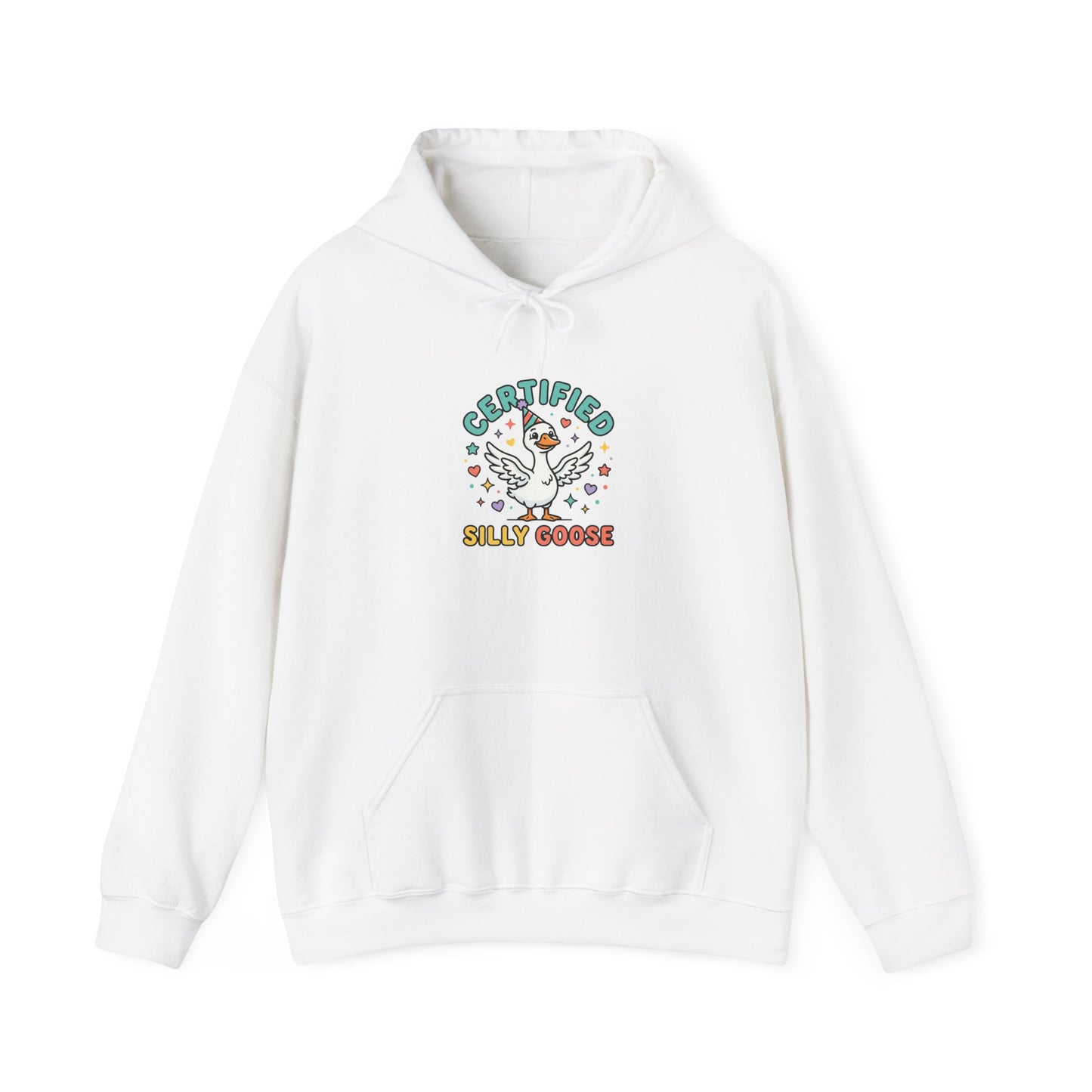 Certified Silly Goose Hoodie | silly humor, goofy animal