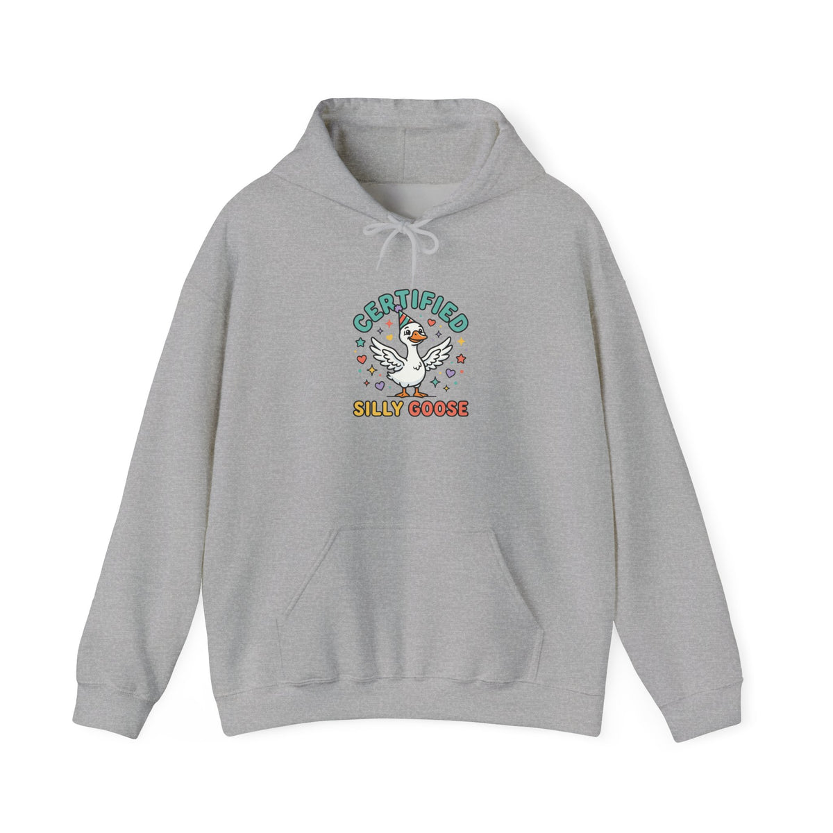 Certified Silly Goose graphic hoodie by Teeology Clothing