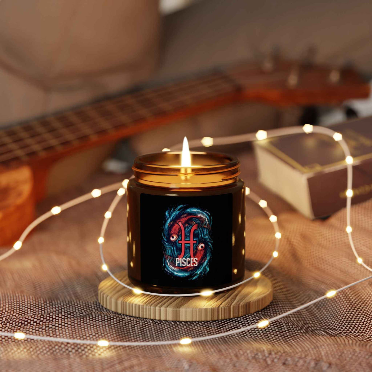 Pisces Soy Candle — Pisces Zodiac Soy Candle 