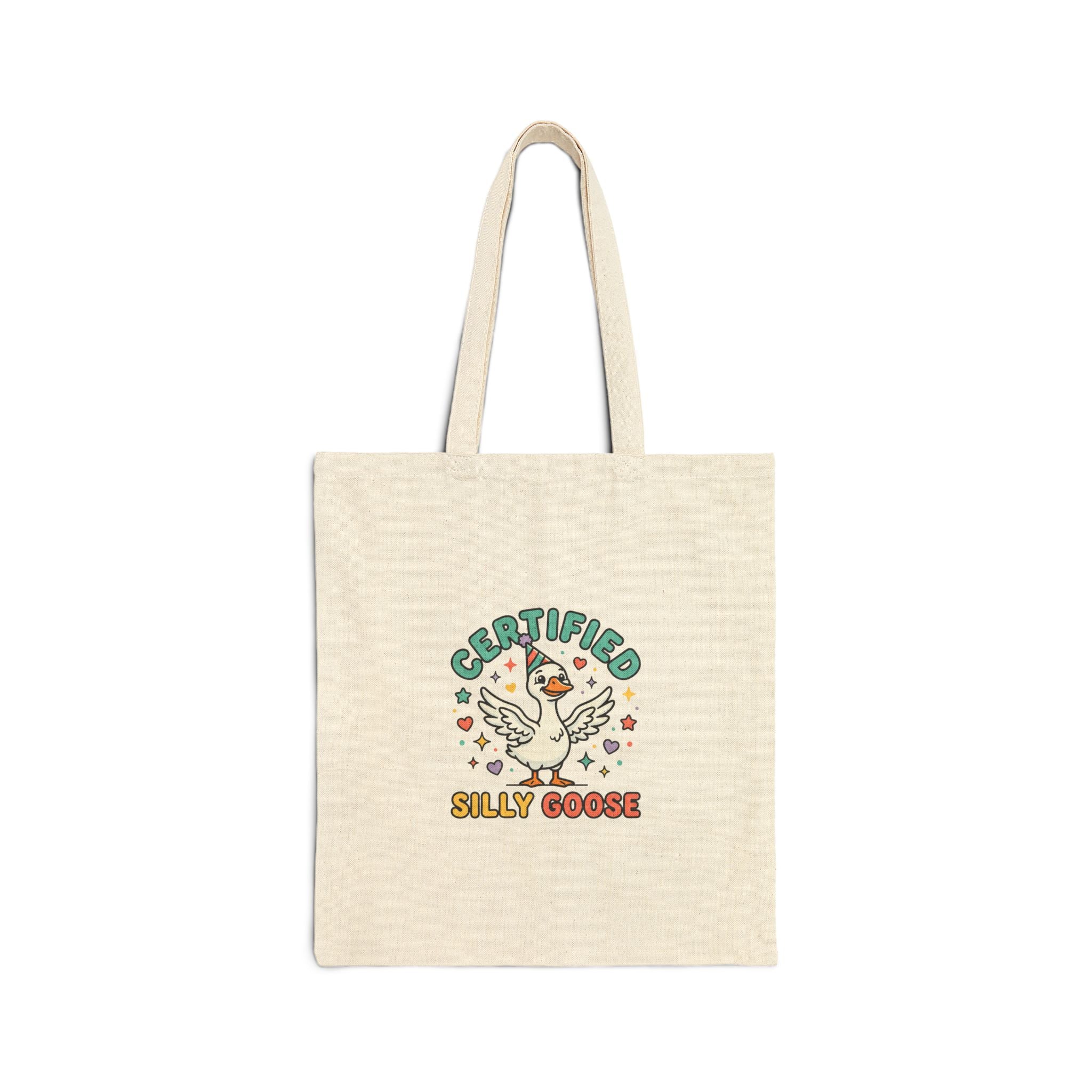 Certified Silly Goose graphic tote bag by Teeology Clothing