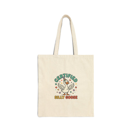Certified Silly Goose Tote | goofy animal, wholesome meme