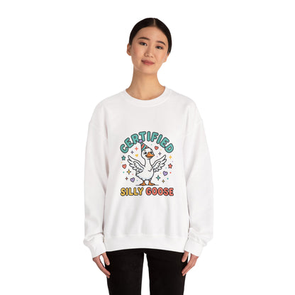 Certified Silly Goose graphic sweatshirt by Teeology Clothing