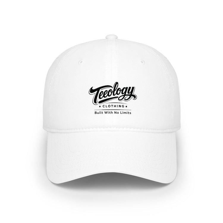 Teeology Clothing embroidered low profile cap
