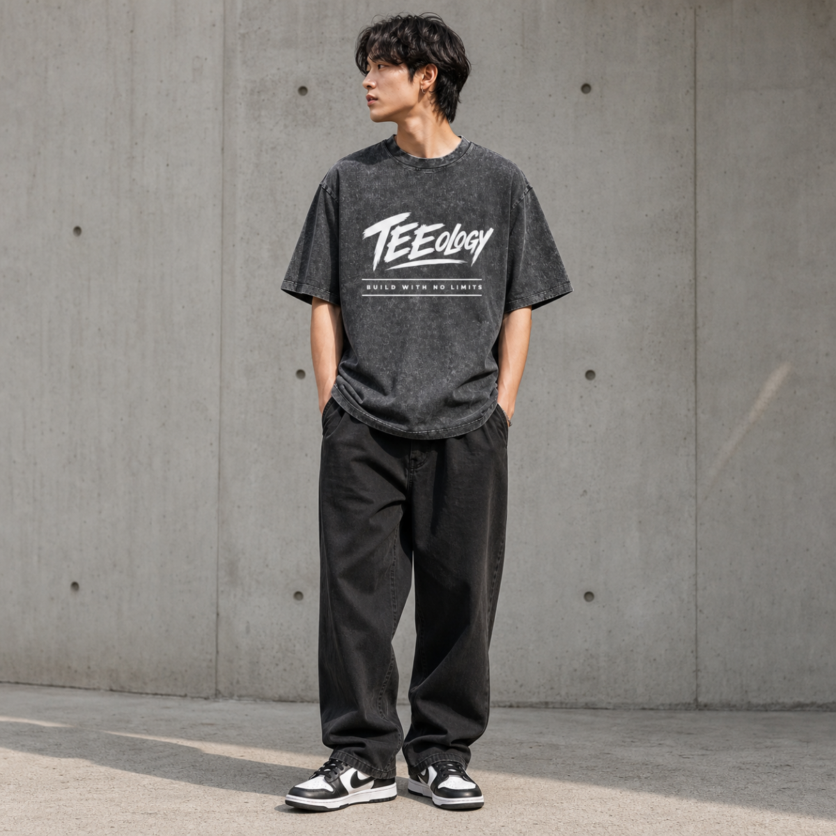 TEEology Build With No Limits unisex graphic T-shirt product view 7