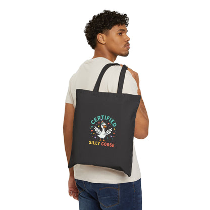 Certified Silly Goose graphic tote bag by Teeology Clothing