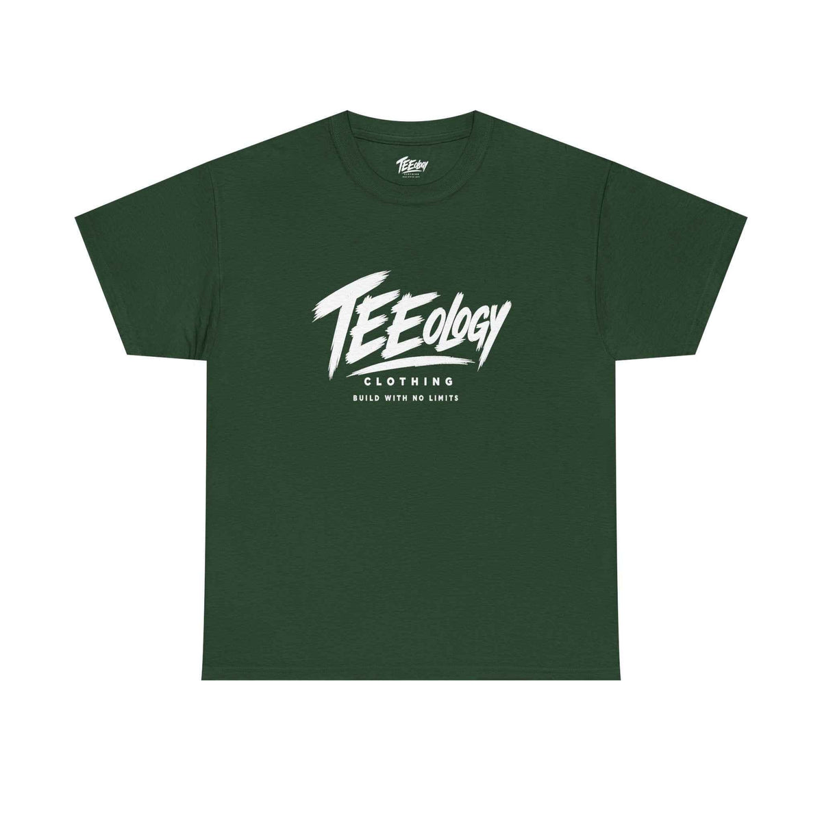 Teeology Logo T-Shirt — Bold Brush Script Graphic Tee