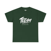 Teeology Logo T-Shirt — Bold Brush Script Graphic Tee