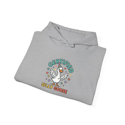 Certified Silly Goose graphic hoodie by Teeology Clothing