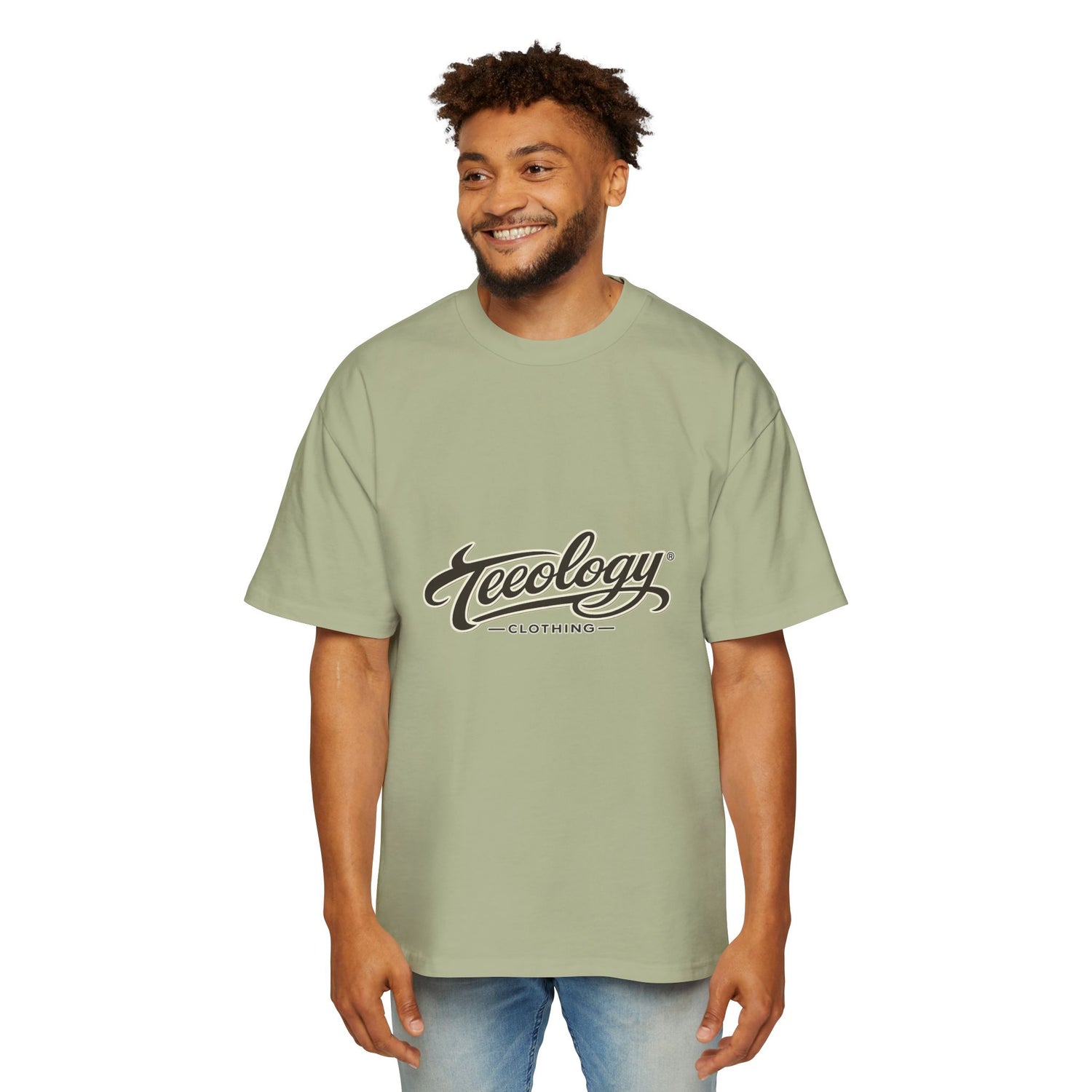 Teeology Clothing oversized logo T-shirt