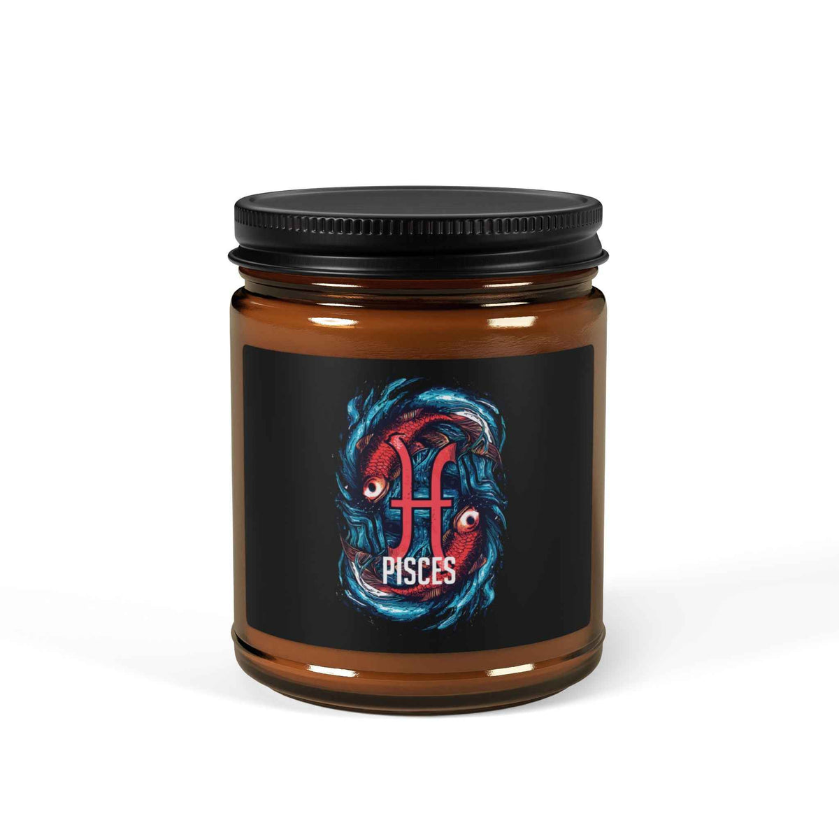 Pisces Soy Candle — Pisces Zodiac Soy Candle 