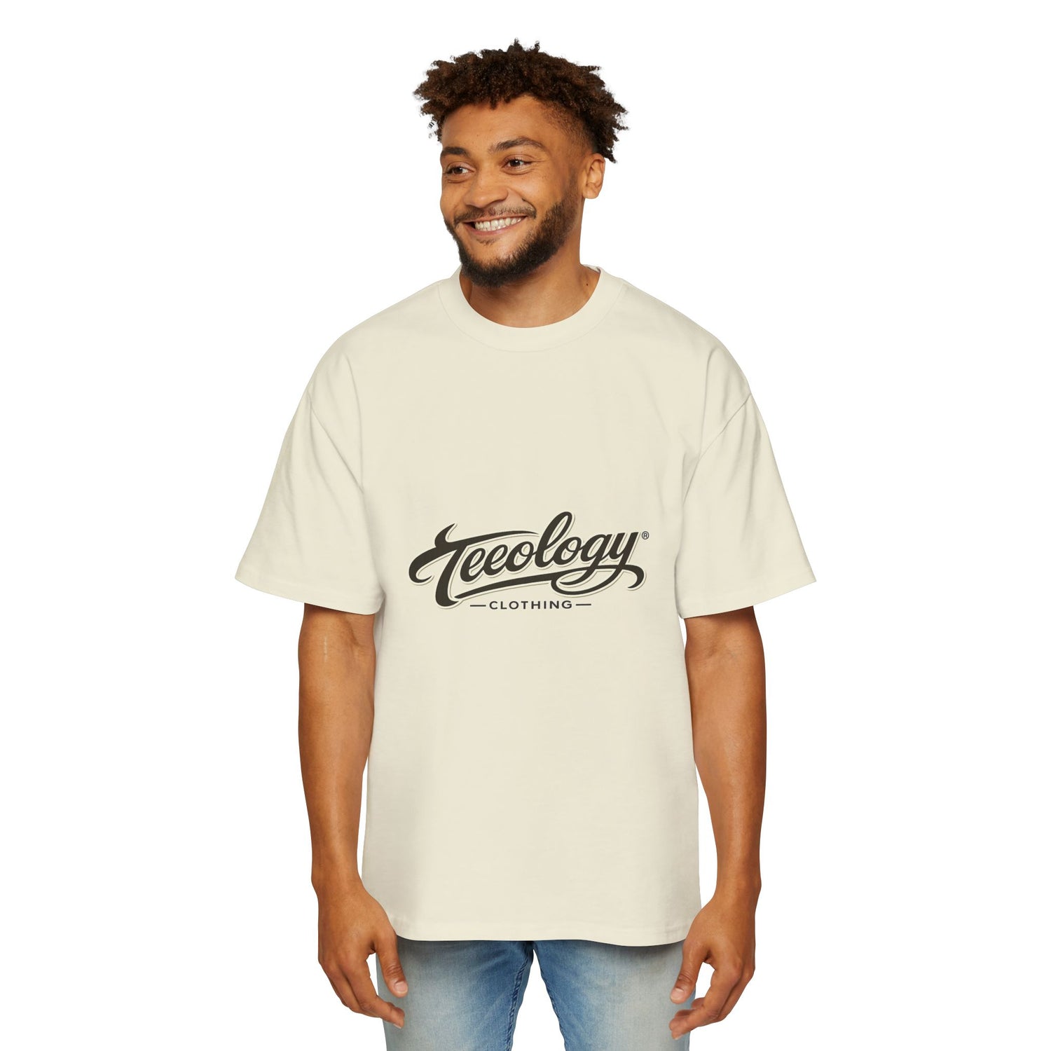 Teeology Clothing oversized logo T-shirt